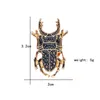 Emaye pimi broşlar longicorn böceği böcek rozeti broş pimleri çanta aksesuarları 1479 e3