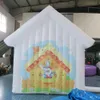 Free Door Ship Outdoor Activities Halloween inflatable tent house with printing for sale