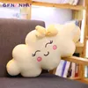 Pc Giant New Style Kawaii Cloud Plush Cushion Soft Sofa Lovey Smile Stuffed Toy For Children Girls Gift J220704