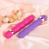 NXY vibrateurs prix usine jouets sexuels femmes Silicone Av bâton masseur femme gode pour g Spot Clitoris Stimulation 0411