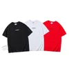 Streetwear Hip Hop Vetements surdimensionnés T-shirt à manches courtes Big Tag Patch VTM T-shirts Broderie Noir Blanc Rouge T-shirt 220608