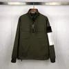 Nieuwe Mannen Topstoney Hiphop Straat Cp Losse Stenen badge Jas Mannelijke Casual Wind Breaker Half-rits Jas Designer heren trui kompas hoodie OGYT