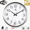 2022 New Wifi 1080p full hd wall clock security camera DVR mobile detection housekeeper recording video2326
