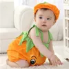 Baby Summer Clothes jumpsuit Boys and Girls Cotton Suspenders Shorts Watermelon Set Tiger Bodysuits Modeling Clothing