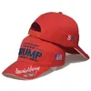 Berretto da baseball Trump 2024 Salva l'America Ancora Snapback ricamati Cappello regolabile Sosterrò Lettera Cappellini con visiera Cappelli con visiera Hip Hop Cappelli da sole in cotone Ammiratore