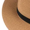 Men Beach Sun Hat Women Shade Hats Woman Man Spring Summer Panama Jazz Top Cap Straw Wide Brim Hat Women's Men's Caps Sunhat Outdoor Fashion Accessories Wholesale