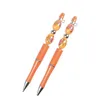 Creatieve Voeg een Bead DIY Pen Originele Kralen Pennen Klantgericht Lamp Werk Craft Writing Tool Ballpoint Pennen