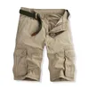 Męskie spodenki czarne khaki zielone męskie męskie bawełniane armia wojskowa bojowa Hip Multi Pockets Rozmiar 28-40men's Męskie