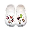 moq 100 Stück sexy Mini-Krokodil-JIBZ-Charms, 2D-weicher Kunststoff, Schuhzubehör, Schuhe, Schnallen, Cartoon-Schuh-Charm, Dekorationen, passend für Damen, Herren, Sandalen, Schmuckstücke