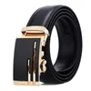 Belts High Quality Automatic Buckle Man Genuine Leather Men's Belt Cow Designer Fashion For Luxury Men BrandBelts
