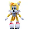 28 cm Sonic Action Figuur Soft Toys Hedgehog Model Plush Toy Sofa Slaapkamer Decoratie Kinderen Verjaardagsgeschenken per zee