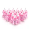 24pcs Girl Boy Baby Shower Decorations Chocolate Candy Bottle Baptism Favors Box Mini Feeding Bottles Birthday Party Gift