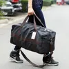 Sacs polochons toile anti-usure hommes sac de voyage grande capacité femmes bagage à main polochon week-end Reistas épaule bandoulière sacDuffel