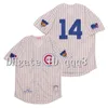 qqq8 Air01 Vintage 10 Ron Santo Jersey 14 Ernie Banks 26 Billy Williams 23 Ryne Sandberg 31 Fergie Jenkins Maglie da baseball retrò