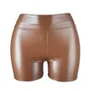 Gorący Sprzedawanie PU Skórzane spodnie Spodenki dla kobiet Skinny Seksowny Klub Nightclub Casual Dressants 815