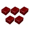 Watch Boxes & Cases 5x Wood Single Box Bangle Bracelet Storage Case Retail Jewelry Display