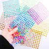 Face Jewels Party Festival Makeup Decoration Face Body Colored 3D Diamond Jewels Pearls Self Adhesive Eyeshadow Acrylic Sticker DHL
