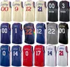 Print Draft Pick David Roddy Basketball Jersey Deanthony Melton Georges Niang 20 Tyrese Maxey 0 Danny Green 14 Furkan Korkmaz 30 Shake Milton 18 Navy Blue White Red