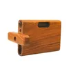 Wooden Dugout One Hitter Pipe Kit Smoking Pipe With Glass Bat Cigarette Filters Wood Tray Cases Blunt Holder Bong Tip Model AC529