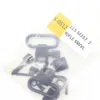 Av Tactical QD Sling Swivels Magnum Band Split (0.55-0.57 '') Barrel Bant aksesuarları S0512# Siyah/Gümüş Set