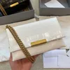 Borsa Fahison di lusso con tracolla a catena da donna Triplet