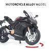 112 PANIGALE V4S Racing Crosscountry Motorcycle Model Symulacja Alloy Toy Street Collection Kids Prezent 2204185375663