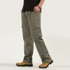 Pantalon Cargo pour hommes, grande taille 6XL Plus s, pour sport, Style militaire, survêtement, 220719