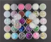 34 PCSSET nail art glitter pailletten set lichttherapie Manicure DIY nail art decoratie glitter Pailletten 220525