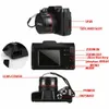 Fotocamere digitali Fotocamere Point Shoot Fotocamera Full HD 16x Videocamera professionale Vlogging Zoom Fotocamera portatileDigitale