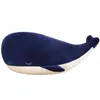 PC CM desenho animado Super macio brinquedos de pelúcia marítima grande brinquedo de baleia azul fofdly peixe lindas crianças presentes de aniversário j220704