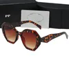 Damen-Designer-Sonnenbrille, klassische Brille, Outdoor-Strand-Sonnenbrille für Mann und Frau, 6 Farben, optional, dreieckige Signatur-Sonnenbrille