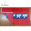 Drapeau de voiture Italie FIAT 3 * 5ft (90cm * 150cm) drapeaux en polyester bannière décoration volant maison jardin flagg cadeaux de fête