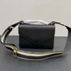 5A One Shoulder Crossbody P￥sar saffianos designer l￤der damer tygv￤ska damer broderad rem 2129