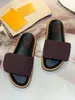 2021 Designer Men Slippers Sunset Set Comfort Mula Lady Sandals Leather Slides Slides Flip Size US 4-11