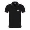 Designer Golf T Shirt Risvolto polo a maniche corte estate commercio abbigliamento azienda cultura logo ricamo camicia