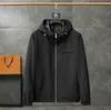 Chaqueta de parka para hombres chaquetas triangulares de chaquetas de diseñador de autos