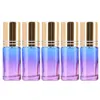 5ml Empty Glass Roll on Bottles Perfume Essential Oil Bottle with Steel Metal Roller Ball Cosmetic Container Jars