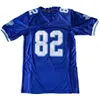 CeoA3740 En stock 69 BILLY BOB 82 Charlie Tweeder West Canaan Coyotes Varsity Blue Movie Maillots de football 100% cousus