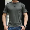 Erkek Tişörtler Erkekler Kısa Kollu Taktik Kamuflaj T-Shirt Sokak Giyim Hızlı Kuru Askeri Ordu Gömlek O-Neck Spor Salonu Tops Camisetasen's