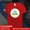 Nicaragua Country Flag T shirt DIY Custom Jersey Fans Name Number Cotton T-shirts Men Women Loose Casual Sports T-shirt 220609