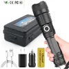 New Super Bright XHP100 9-core High Quality Led Flashlight Usb Rechargeable 18650 26650 Battery Zoomable Torch Light Lantern