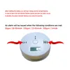 Koolmonoxide tester alarmwaarschuwing sensor detector gas brandvergiftiging detectoren lcd display beveiligingsenbewaking huisveiligheid al222i