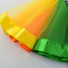 Baby Girl Tulle Corto Corto Tutu Tutrens Clothing Girls Rainbow Skirt Y Fiesta de cumpleaños para niños Petticoat Pincess Tutu Skirt Mini J220519