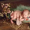 Accessoires de pographie en macramé né, panier de jute tissé à la main, couverture pour bébé, accessoires de pographie LJ201204