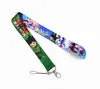 Mobiltelefonband charms 10st japan jägare tecknad nycklar mobil lanyard id märke hållare hals rep nyckelring för flickor hela p5187483