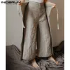 INCERUN Hommes Thai Pêcheur Pantalon Lâche Vintage Solide Couleur Femmes Streetwear Joggers Large Jambe Pantalon S 5XL 220719