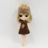 DBS Blyth Mini Doll 10cm BJD Body Body Guit Girts Gift Anime Toy Random Dress 220505