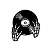 Broszki Punkowe miłośnicy muzyki szkliwa szpilka Dobre wibracje taśma DJ Winylowa gracza odznaka broszka na klapie dżinsy