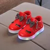 Athletic Outdoor Glowing Led Kids Shoes for Girls Boys Spring Autumn Basket Children Lighting Fashion Luminous Baby Sneaker Flatathletic