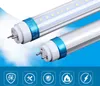 T8 Led Tube Light Barra girevole rotonda Illuminazione interna 2ft 4ft PVC plastica fluorescente per lampade da parete sotto l'armadio da cucina